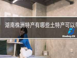 湖南株洲特产有哪些土特产可以带走
