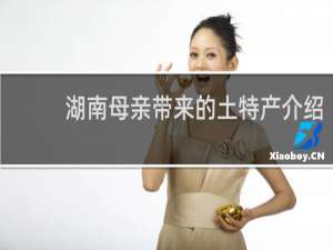 湖南母亲带来的土特产介绍