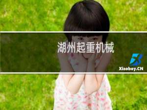湖州起重机械