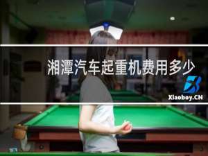 湘潭汽车起重机费用多少