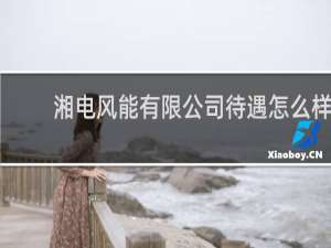湘电风能有限公司待遇怎么样