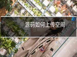 源码如何上传空间
