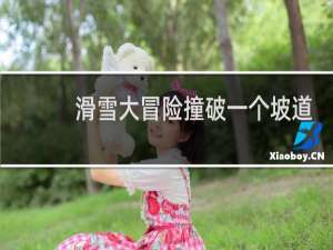 滑雪大冒险撞破一个坡道什么意思