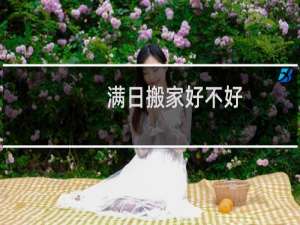 满日搬家好不好