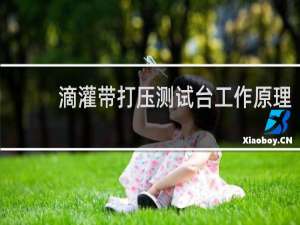 滴灌带打压测试台工作原理