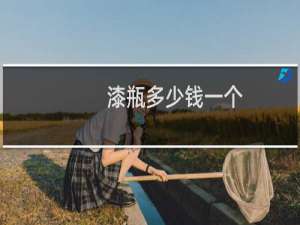 漆瓶多少钱一个