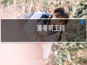 潘粤明王鸥（潘粤明经纪人）