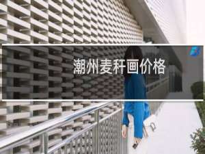 潮州麦秆画价格