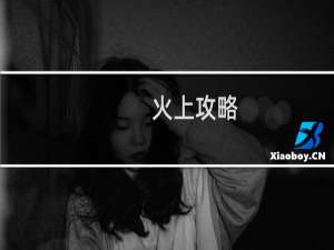 火上攻略