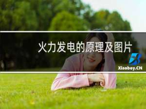 火力发电的原理及图片（火力发电的原理是啥）