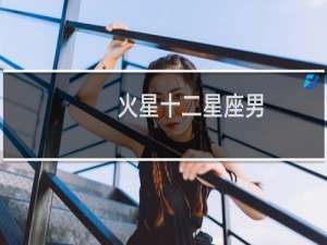 火星十二星座男