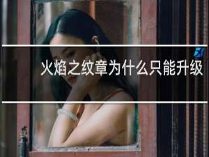 火焰之纹章为什么只能升级