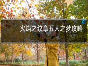 火焰之纹章五人之梦攻略