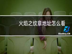 火焰之纹章地址怎么看