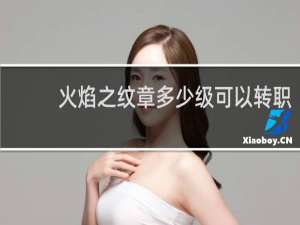 火焰之纹章多少级可以转职