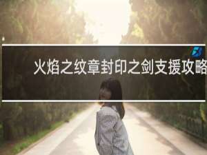 火焰之纹章封印之剑支援攻略