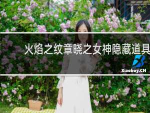 火焰之纹章晓之女神隐藏道具