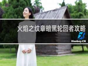 火焰之纹章暗黑轮回者攻略