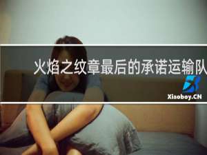 火焰之纹章最后的承诺运输队