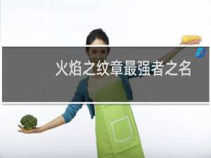 火焰之纹章最强者之名