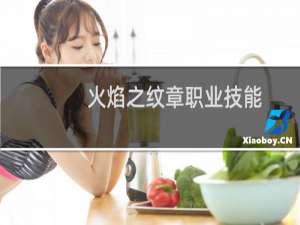 火焰之纹章职业技能