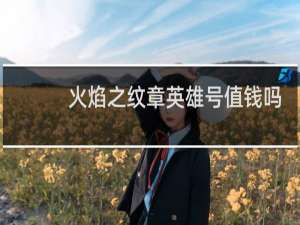 火焰之纹章英雄号值钱吗