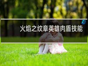 火焰之纹章英雄肉盾技能