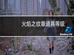 火焰之纹章道具等级