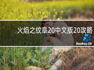 火焰之纹章 中文版 攻略