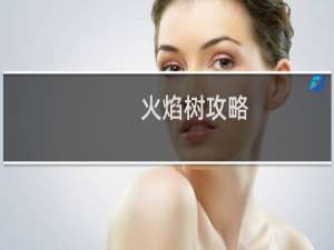 火焰树攻略