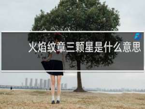 火焰纹章三颗星是什么意思