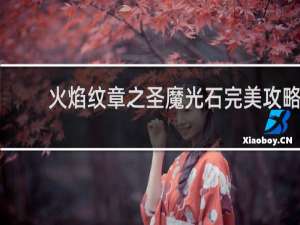 火焰纹章之圣魔光石完美攻略