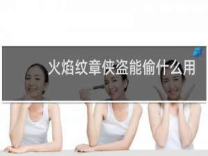 火焰纹章侠盗能偷什么用