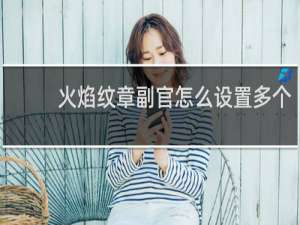火焰纹章副官怎么设置多个