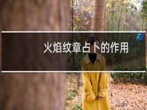 火焰纹章占卜的作用