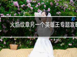 火焰纹章另一个英雄王专题攻略