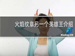 火焰纹章另一个英雄王介绍
