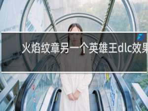火焰纹章另一个英雄王dlc效果