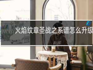 火焰纹章圣战之系谱怎么升级