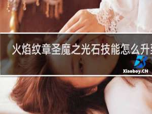 火焰纹章圣魔之光石技能怎么升到a