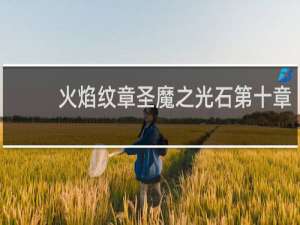 火焰纹章圣魔之光石第十章