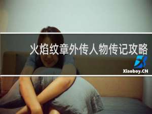 火焰纹章外传人物传记攻略