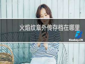 火焰纹章外传存档在哪里