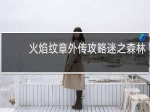 火焰纹章外传攻略迷之森林