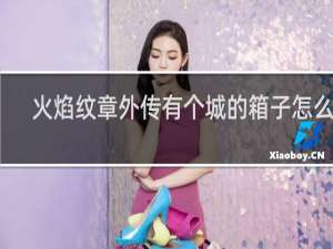 火焰纹章外传有个城的箱子怎么拿
