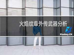火焰纹章外传武器分析