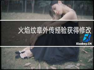 火焰纹章外传经验获得修改