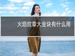 火焰纹章大金块有什么用