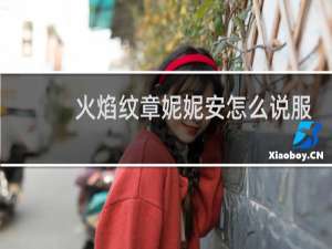 火焰纹章妮妮安怎么说服