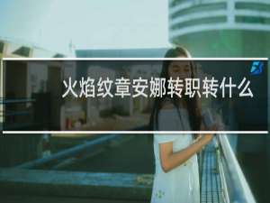 火焰纹章安娜转职转什么